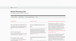 Desktop Screenshot of estateplanninglinks.com