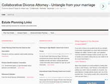 Tablet Screenshot of estateplanninglinks.com